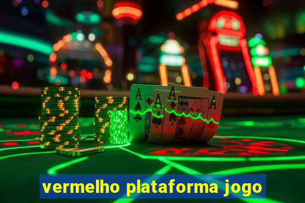 vermelho plataforma jogo